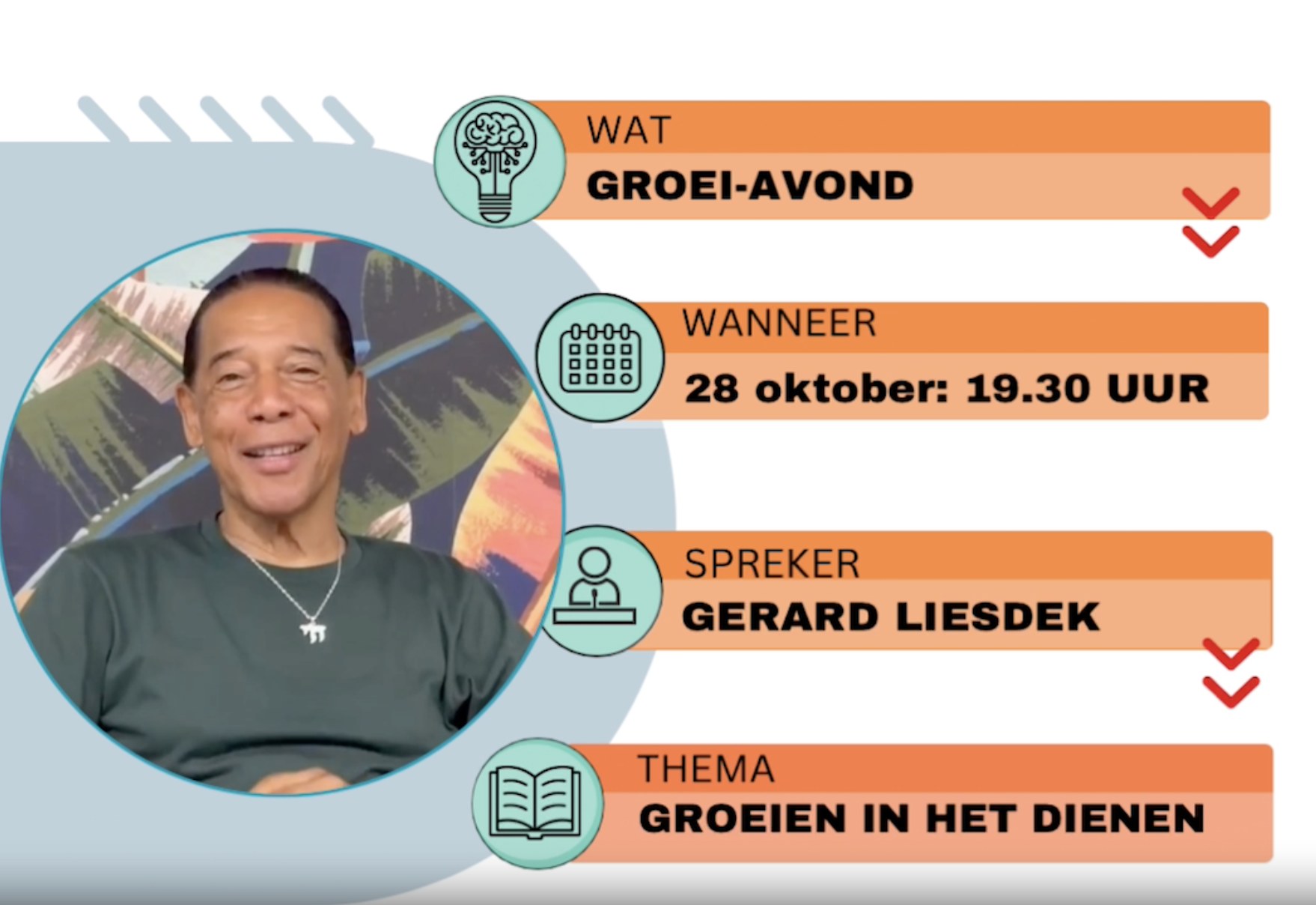 Groei-avond – 28 oktober