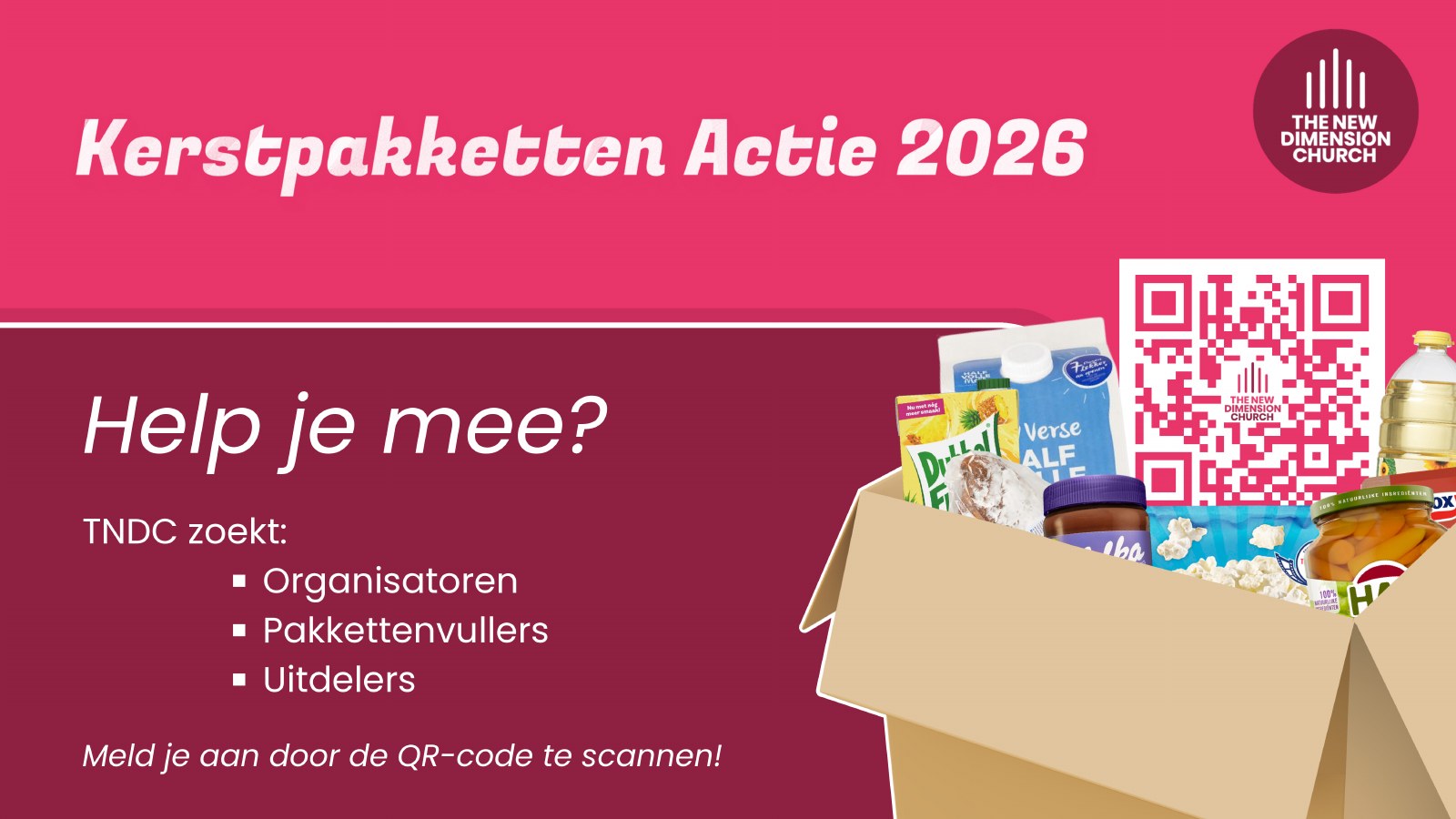 Kerstpakketten Actie 2026